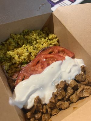 Tantumi with rice  at Magic Kitchen in Athens