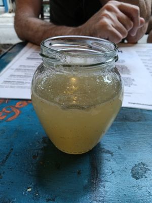 Ginger lemonade. at Magic Kitchen in Athens