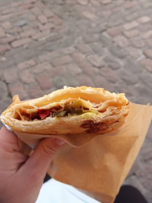 Wok Veduras #Veganuary at Manolas - Empanadas Cordobesas in Cordoba