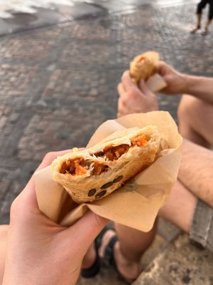 Vegan bolognese   at Manolas - Empanadas Cordobesas in Cordoba