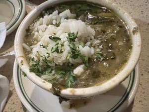 Vegan gumbo 😋  at Gumbo Shop in New Orleans
