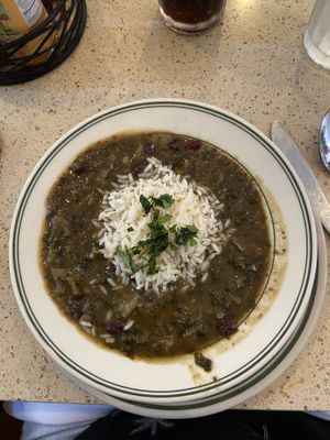   at Gumbo Shop in New Orleans