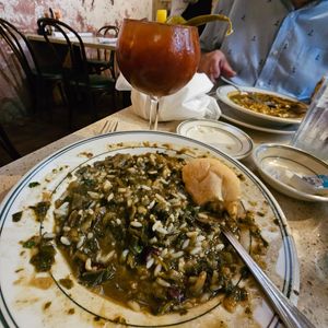 Vegan Gumbo Z' Herbs at Gumbo Shop in New Orleans