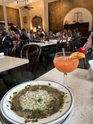   at Gumbo Shop in New Orleans