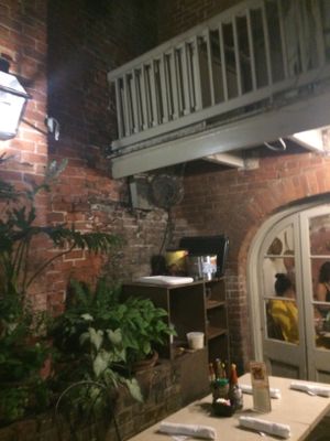 Inside at Gumbo Shop in New Orleans