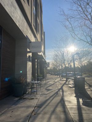 RāwASF Outdoor Seating Area on a Chilly Cali Day  at RawASF in Fremont