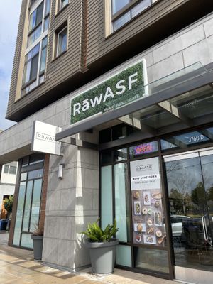 Upon Arrival (Due to Weather No Outdoor Seating atm)  at RawASF in Fremont