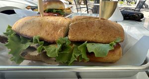 Vegan turkeyy  at RawASF in Fremont