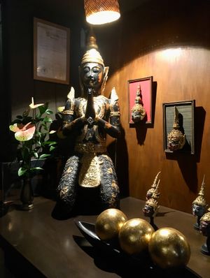 Interior at Thai Zafra in Madrid