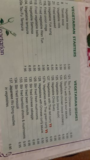  at Enjoy Asian Restaurant in Lanzarote