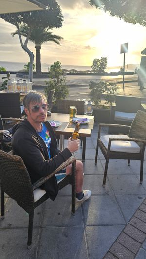 Great views at sunset at Enjoy Asian Restaurant in Lanzarote