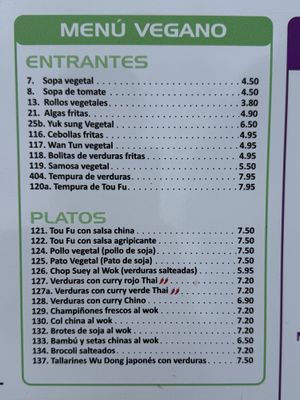   at Enjoy Asian Restaurant in Lanzarote