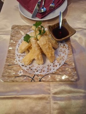 Tofu Tempura at Enjoy Asian Restaurant in Lanzarote