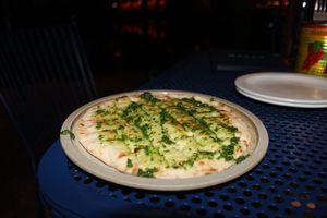 Pita - 7.5/10 - was good but would've wanted some more salt or garlic to it, it is used to dip in other food so fairs at Maray - Dockside in Liverpool