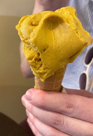 Mango  at Grezzo Raw Chocolate in Rome