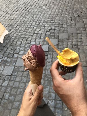   at Grezzo Raw Chocolate in Rome