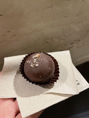   at Grezzo Raw Chocolate in Rome