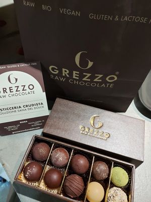  at Grezzo Raw Chocolate in Rome