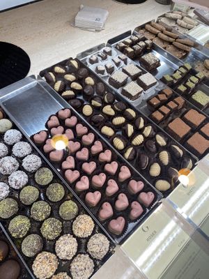   at Grezzo Raw Chocolate in Rome