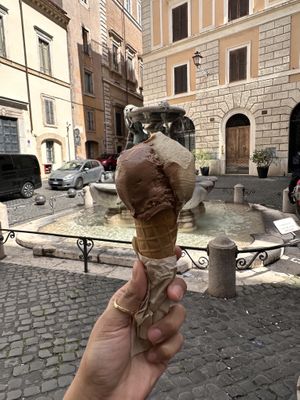   at Grezzo Raw Chocolate in Rome