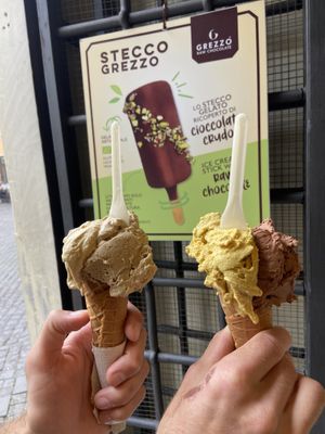 This place is all vegan!  at Grezzo Raw Chocolate in Rome