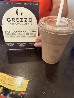   at Grezzo Raw Chocolate in Rome