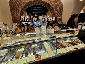 Raw Desserts and chocolate at Grezzo Raw Chocolate in Rome