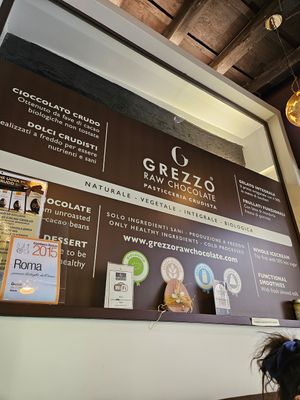 Grezzo raw chocolate at Grezzo Raw Chocolate in Rome