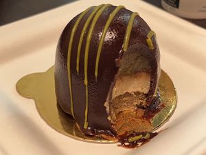 Pistaccio  at Grezzo Raw Chocolate in Rome