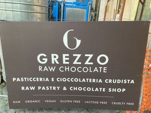   at Grezzo Raw Chocolate in Rome