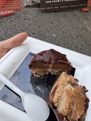   at Grezzo Raw Chocolate in Rome