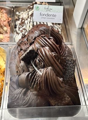 Dark Chocolate   at DaVinci Gelato in Mykonos