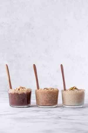 Quinoa pudding at Veginn in Cairo