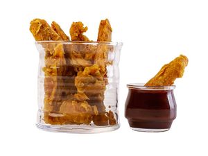 Vegan chicken finger at Veginn in Cairo