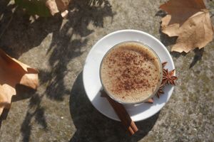 A home made chai latte, no additives just pure spices, sweet (no sugar added) and warm, with oat milk (no dairy used at all).  The staff is super friendly and helpful, love it at The Planteen in Budapest
