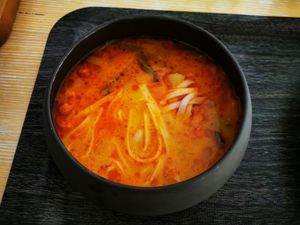 Tom Yum at The Planteen in Budapest