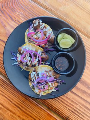 Fish Tacos at Verde es Vida  in Tecate