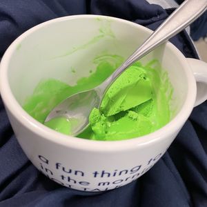 Pandan seasonal flavor (bought a pint & enjoyed at home)  at Andia's Ice Cream in Cary