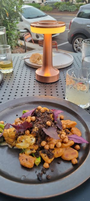 And vegetarian at Akar in Clayton