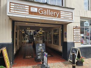 It is in here, upstairs at Little Bento Box in Worcester