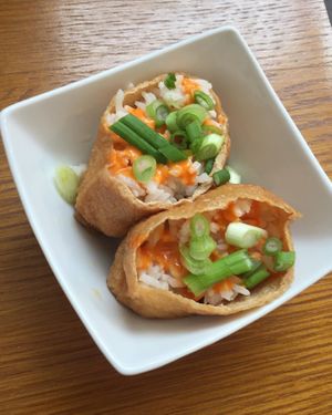 Inari pockets  at Little Bento Box in Worcester