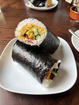 Sushi burrito 🌯   at Little Bento Box in Worcester