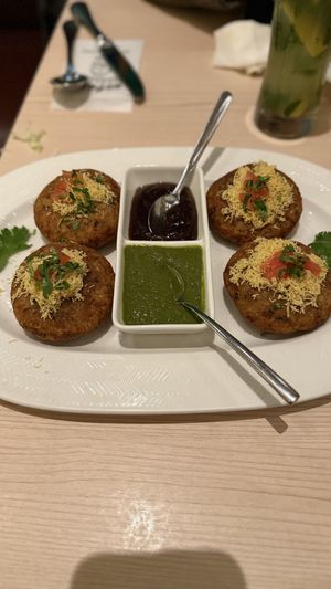 Mashed potatoes patty  at Bombay Sizzlers  in Tokyo