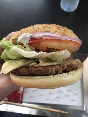 The Alternator burger    at BurgerFuel - World Trade Centre in Dubai