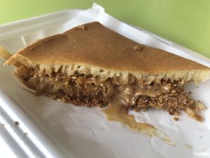 Peanut with peanut butter pancake   at Granny's Pancake - Albert Centre in Central Singapore