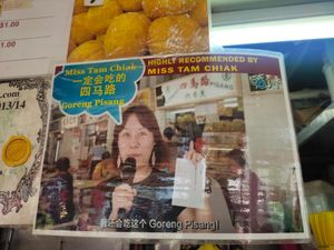 Famous... at Goreng Pisang 四馬路 Queen Street in Central Singapore