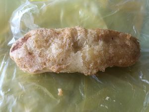Fried banana   at Goreng Pisang 四馬路 Queen Street in Central Singapore