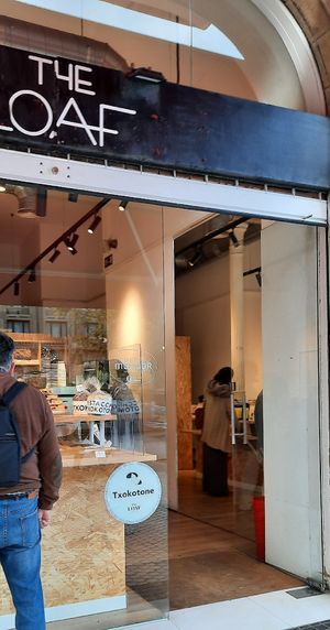 Entrance at The Loaf in San Sebastian