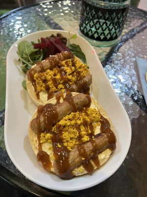   at The London Feel Good Hub Vegan Cafe in East London