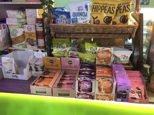 Treats   at The London Feel Good Hub Vegan Cafe in East London